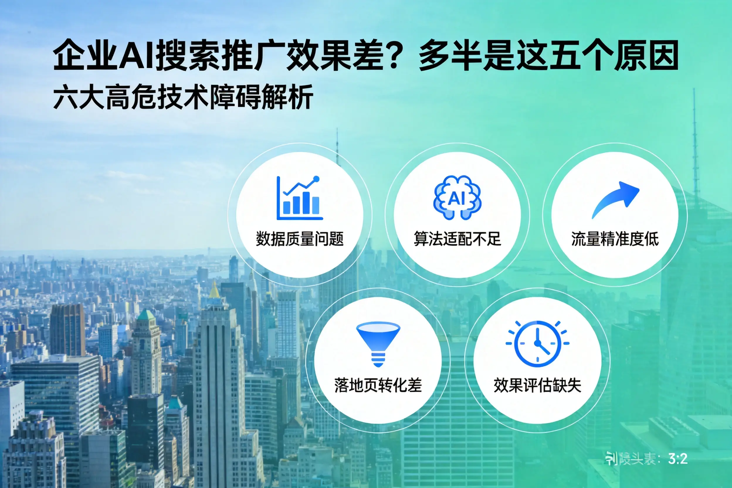 美兰企业AI搜索推广效果差?多半是这五个原因